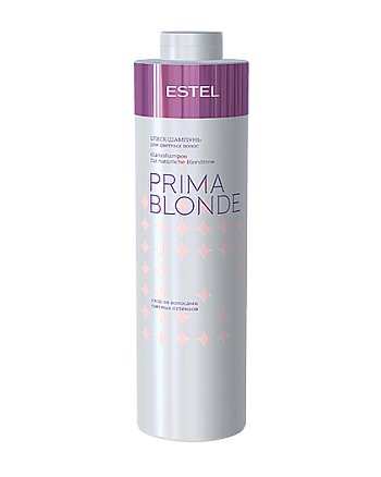 Estel Professional Prima Blonde - Блеск-шампунь для светлых волос 1000 мл - hairs-russia.ru